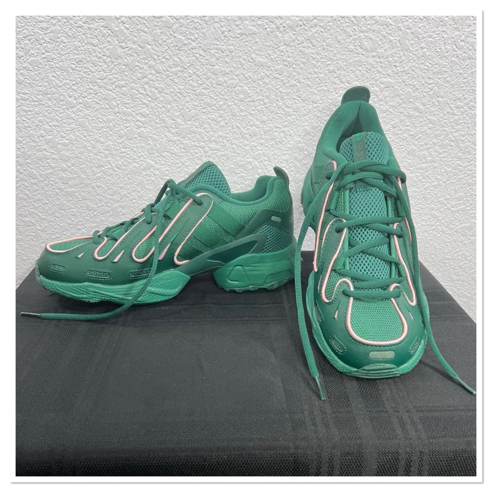 Adidas Eqt Gazelle W Core Green True Pink Athleti… - image 1